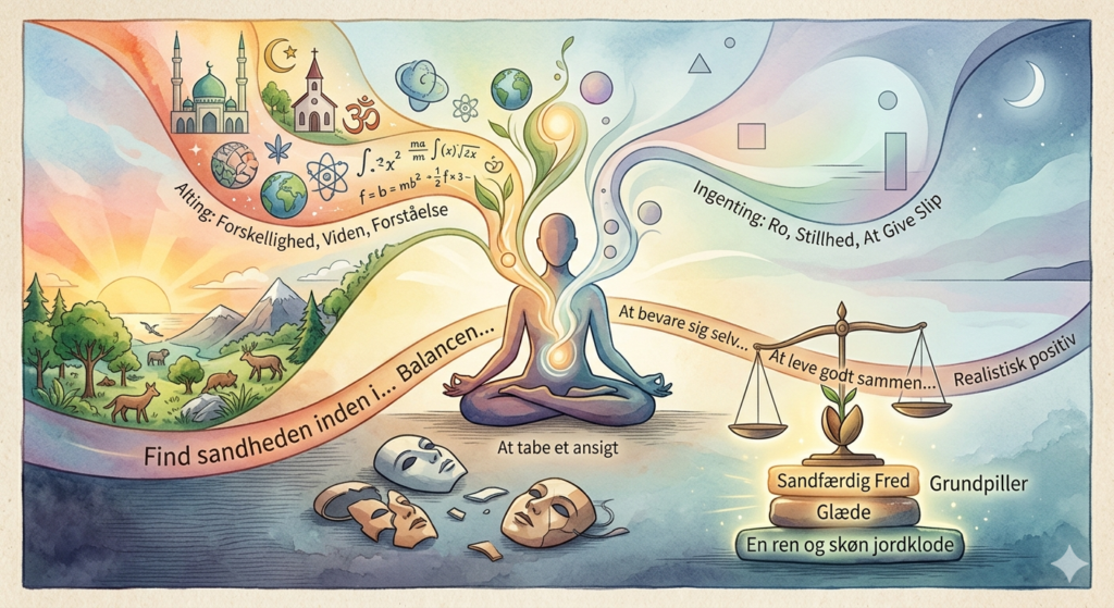 alting og ingenting med tekst