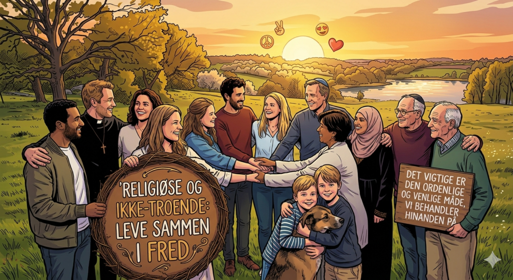 leve i fred tegneserie