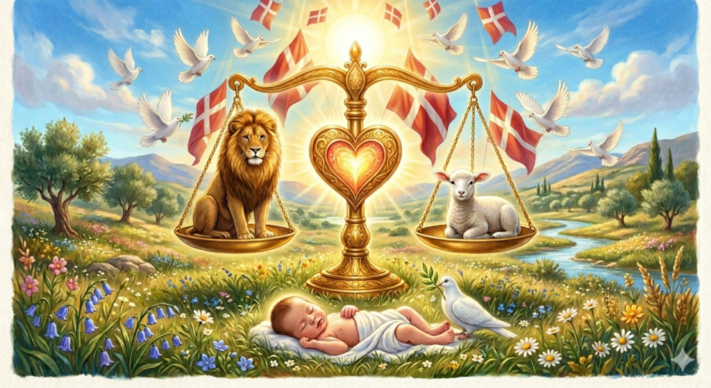 loeve lam vaegt flag duer loeve lam vaegt flag duer